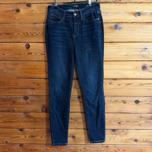 Judy Blue Skinny Fit Dark Blue Wash Size 5/27 - Picture 1 of 6